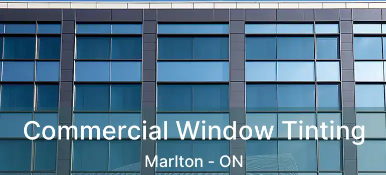  Commercial Window Tinting Marlton - ON