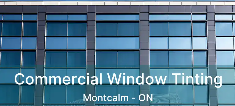  Commercial Window Tinting Montcalm - ON