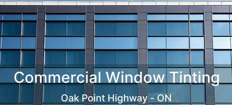  Commercial Window Tinting Oak Point Highway - ON