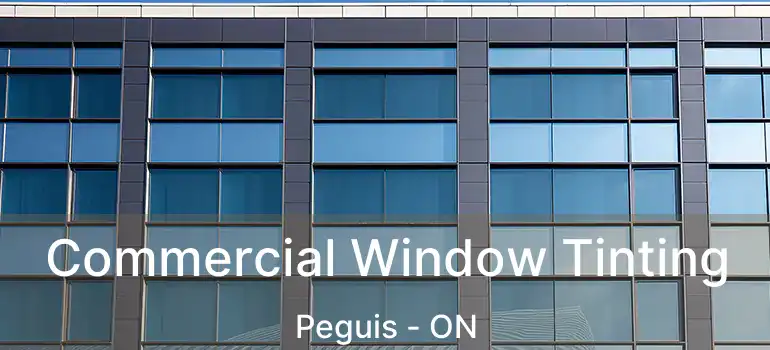  Commercial Window Tinting Peguis - ON
