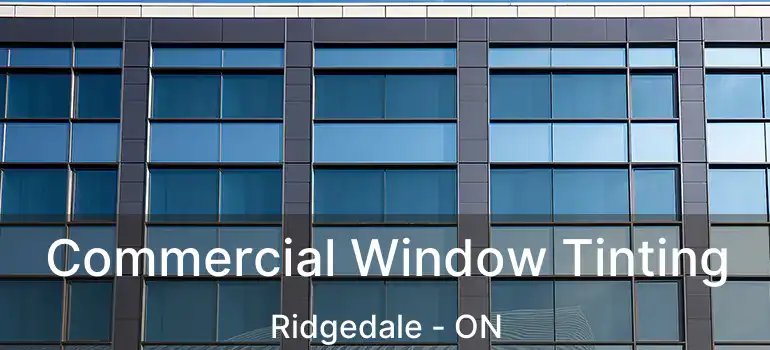  Commercial Window Tinting Ridgedale - ON
