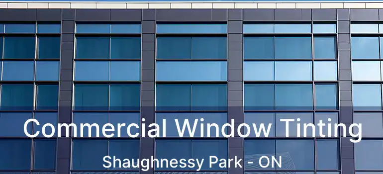  Commercial Window Tinting Shaughnessy Park - ON