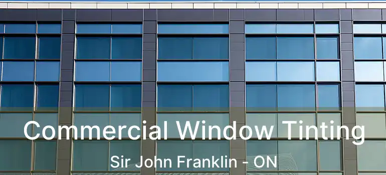  Commercial Window Tinting Sir John Franklin - ON