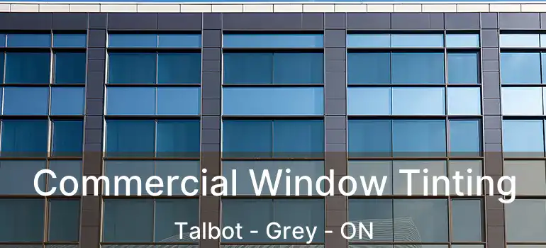  Commercial Window Tinting Talbot - Grey - ON