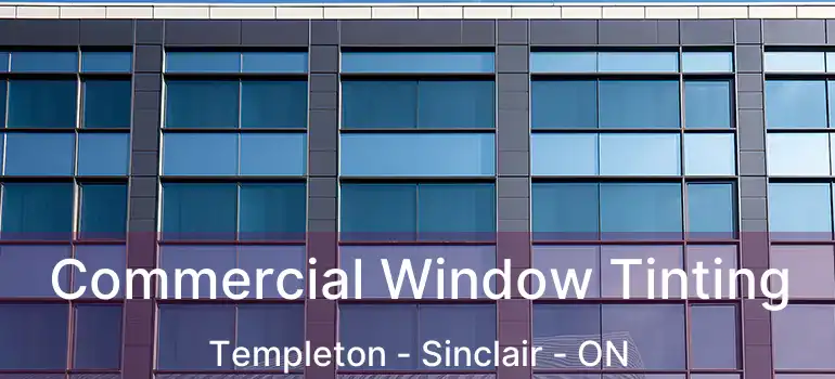  Commercial Window Tinting Templeton - Sinclair - ON