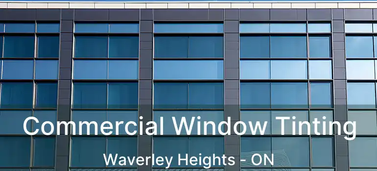  Commercial Window Tinting Waverley Heights - ON