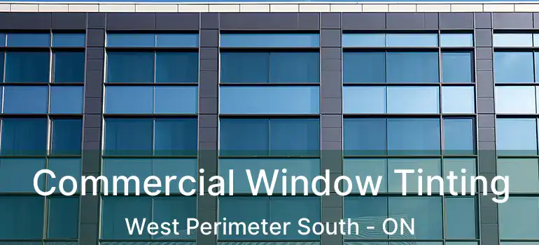  Commercial Window Tinting West Perimeter South - ON