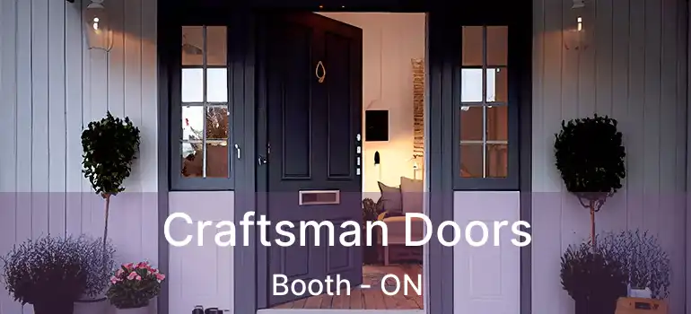  Craftsman Doors Booth - ON