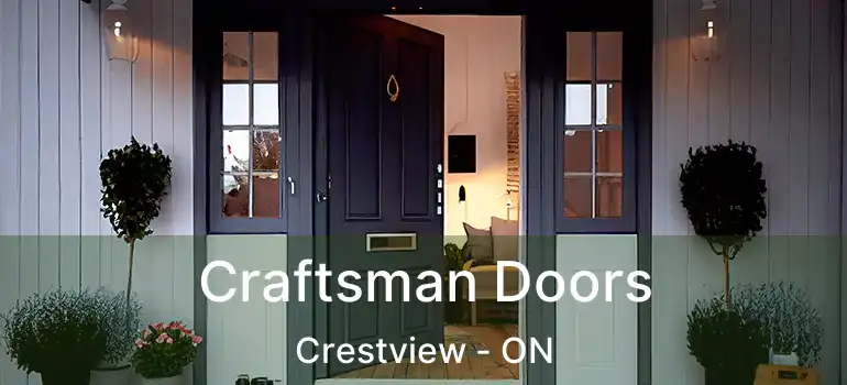  Craftsman Doors Crestview - ON