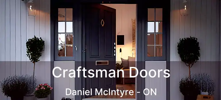  Craftsman Doors Daniel McIntyre - ON