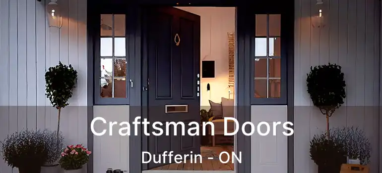  Craftsman Doors Dufferin - ON