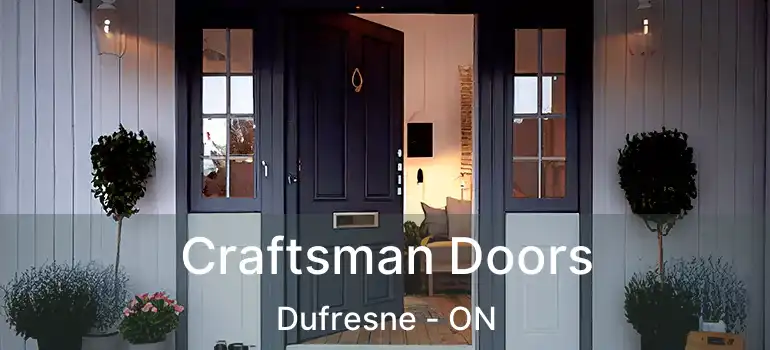  Craftsman Doors Dufresne - ON