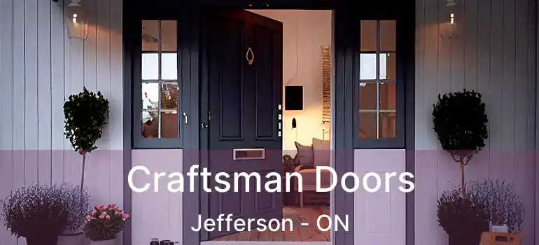  Craftsman Doors Jefferson - ON