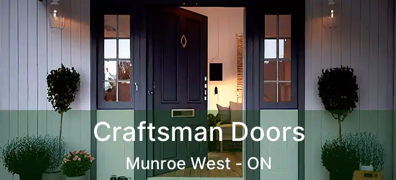  Craftsman Doors Munroe West - ON