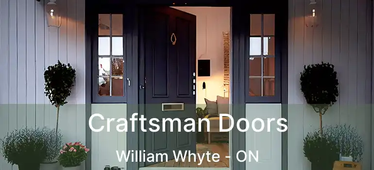  Craftsman Doors William Whyte - ON