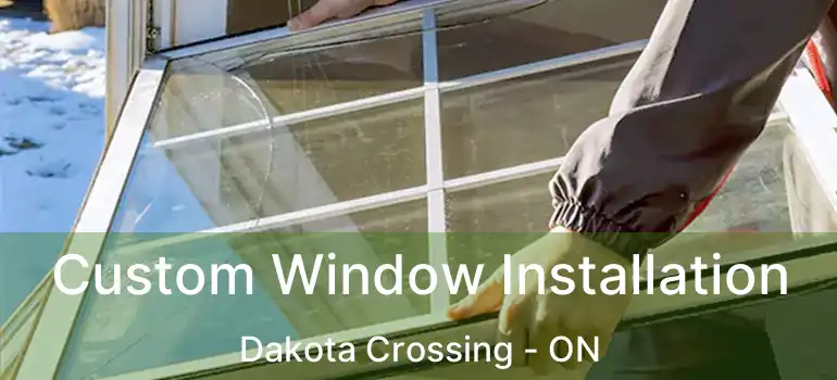  Custom Window Installation Dakota Crossing - ON