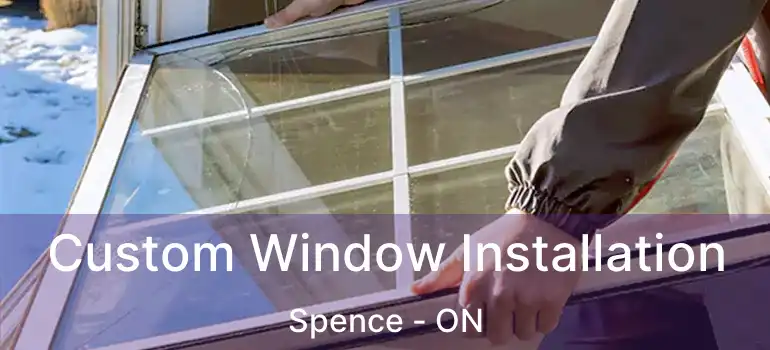  Custom Window Installation Spence - ON