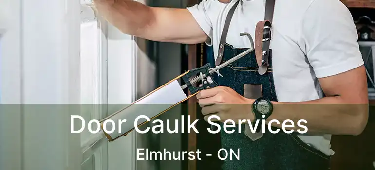  Door Caulk Services Elmhurst - ON