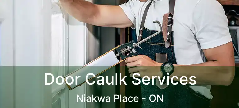  Door Caulk Services Niakwa Place - ON