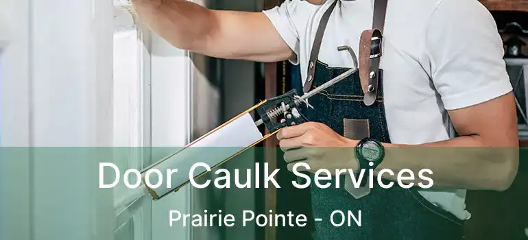  Door Caulk Services Prairie Pointe - ON