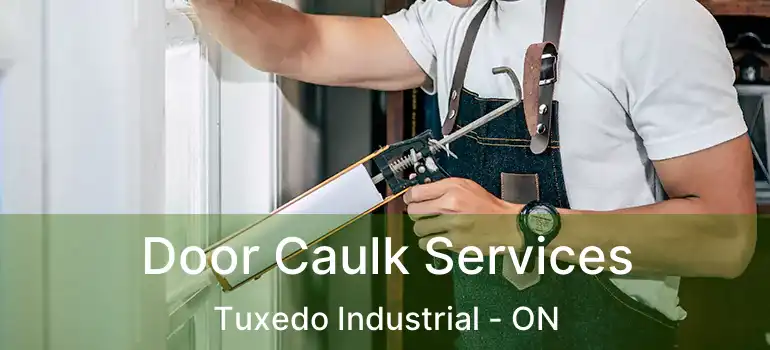  Door Caulk Services Tuxedo Industrial - ON