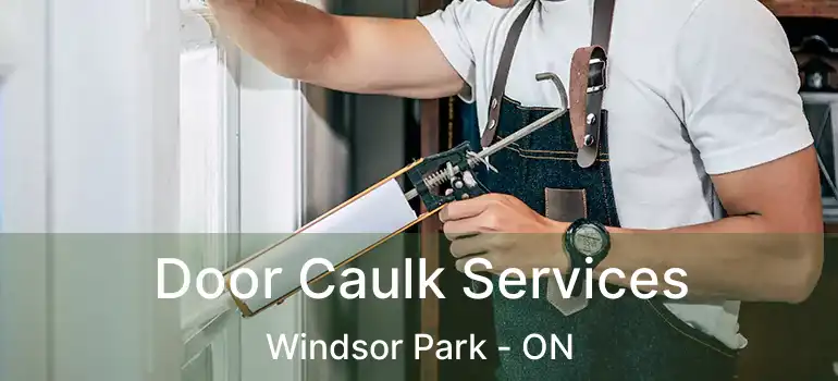  Door Caulk Services Windsor Park - ON
