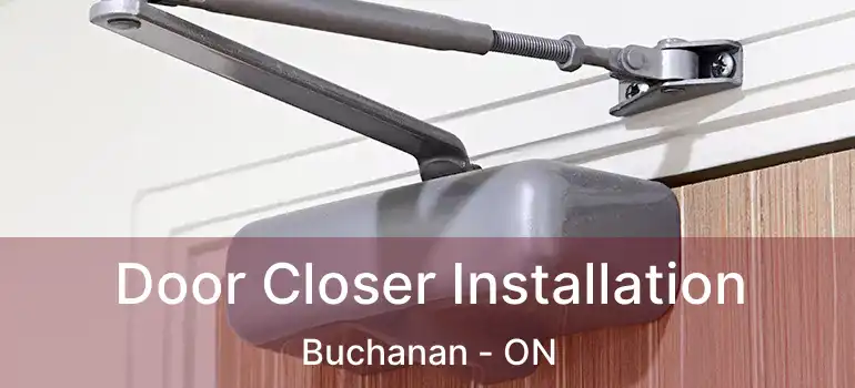  Door Closer Installation Buchanan - ON