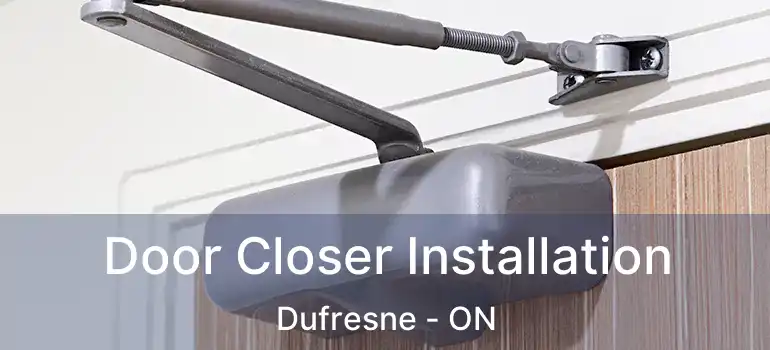  Door Closer Installation Dufresne - ON