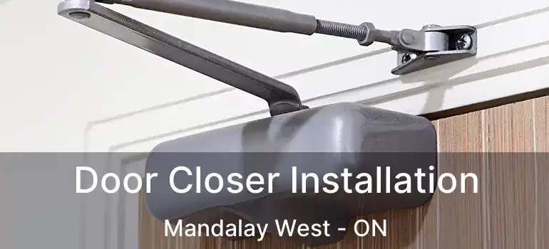  Door Closer Installation Mandalay West - ON