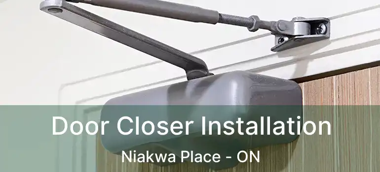 Door Closer Installation Niakwa Place - ON