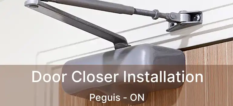  Door Closer Installation Peguis - ON