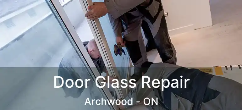  Door Glass Repair Archwood - ON