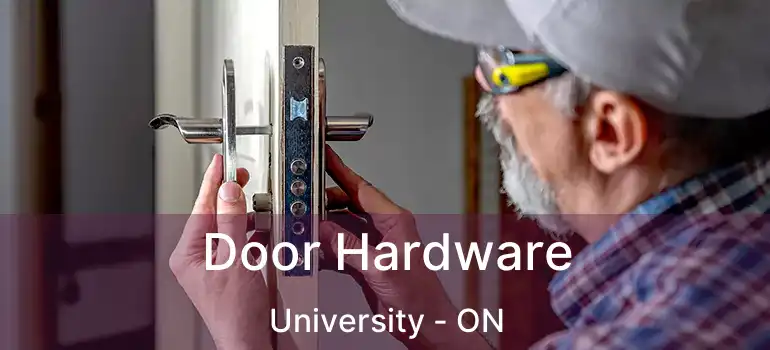  Door Hardware University - ON