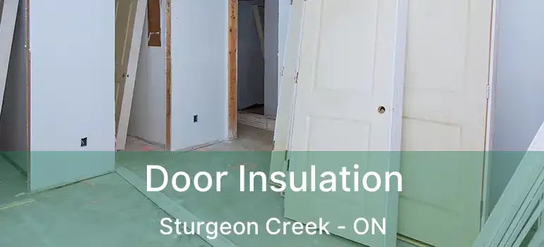  Door Insulation Sturgeon Creek - ON