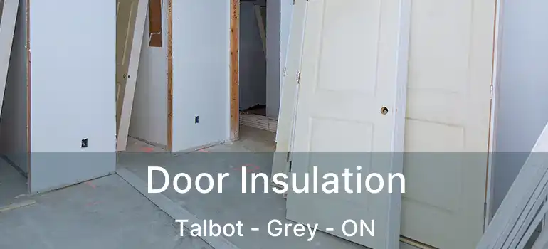  Door Insulation Talbot - Grey - ON