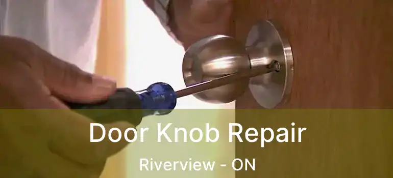  Door Knob Repair Riverview - ON