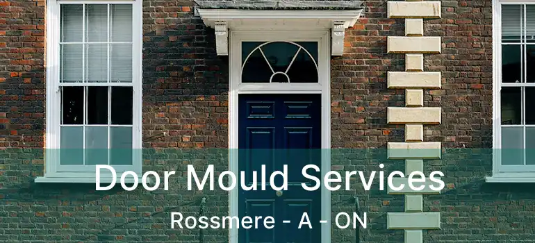  Door Mould Services Rossmere - A - ON