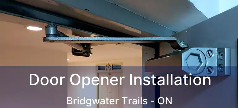  Door Opener Installation Bridgwater Trails - ON