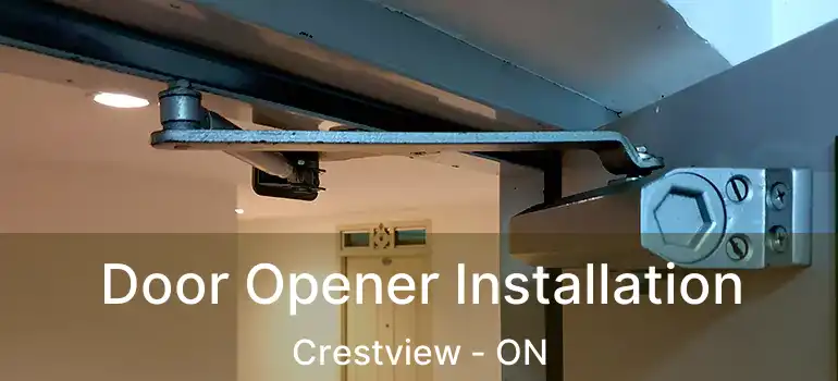  Door Opener Installation Crestview - ON