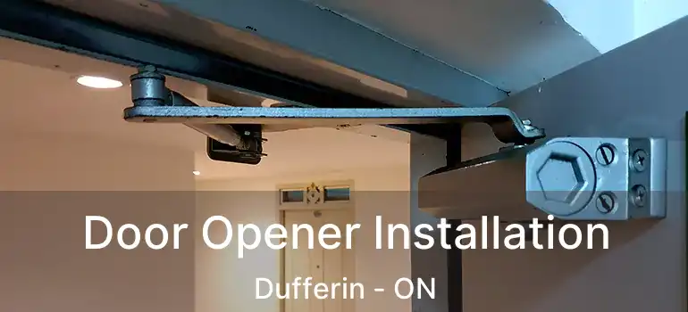  Door Opener Installation Dufferin - ON