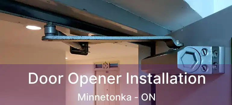  Door Opener Installation Minnetonka - ON
