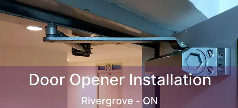  Door Opener Installation Rivergrove - ON