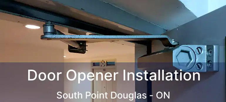  Door Opener Installation South Point Douglas - ON