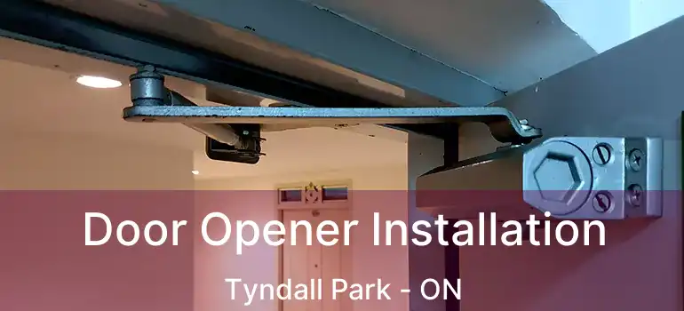  Door Opener Installation Tyndall Park - ON