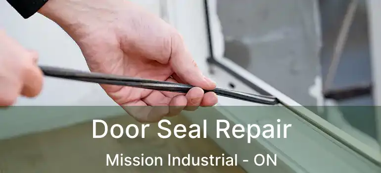  Door Seal Repair Mission Industrial - ON