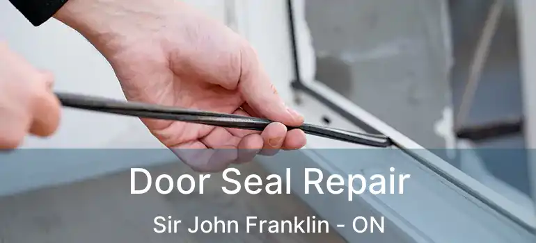  Door Seal Repair Sir John Franklin - ON