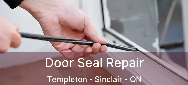  Door Seal Repair Templeton - Sinclair - ON