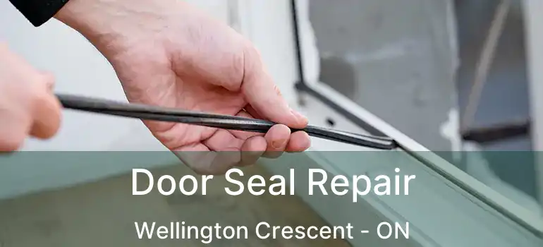  Door Seal Repair Wellington Crescent - ON