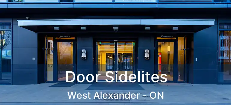  Door Sidelites West Alexander - ON