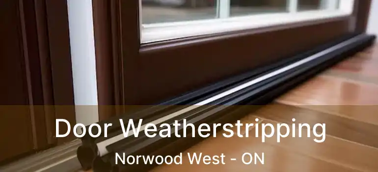  Door Weatherstripping Norwood West - ON